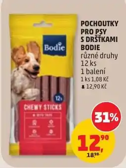 Penny Market Bodie pochoutky pro psy s drštkami nabídka