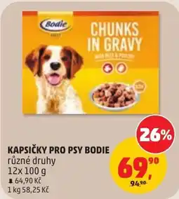 Penny Market Kapsičky pro psy Bodie nabídka