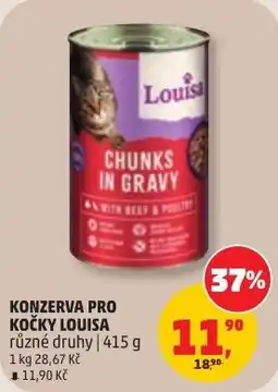Penny Market Louisa chunks in gravy nabídka