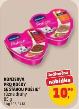 Penny Market Poésie konzerva pro kočky nabídka