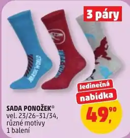 Penny Market Sada ponožek nabídka