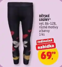 Penny Market Dětské legíny nabídka