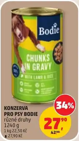 Penny Market Bodie chunks in gravy with lamb & rice nabídka