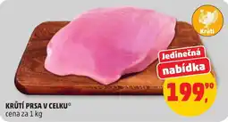 Penny Market Krůtí prsa v celku nabídka