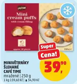Penny Market Café Time mini větrníky šlehané nabídka