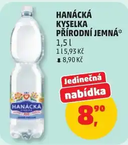 Penny Market Hanácká kyselka přírodní jemná nabídka