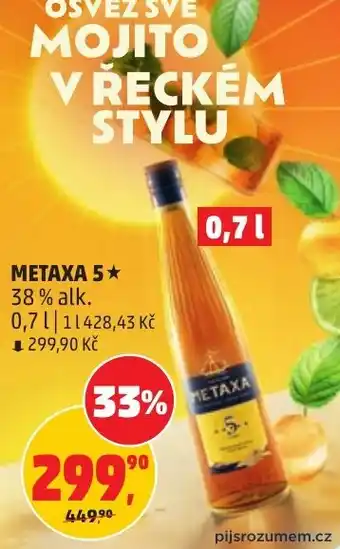 Penny Market Metaxa 5* nabídka