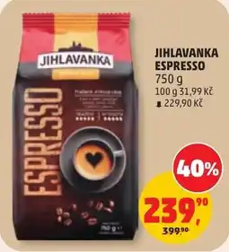 Penny Market Jihlavanka espresso nabídka
