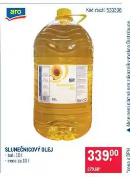 Makro Slunečnicový olej nabídka