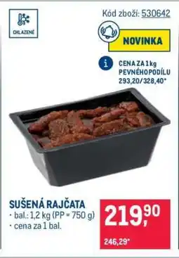 Makro Sušená rajčata nabídka