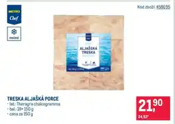 Makro TRESKA ALJAŠKÁ PORCE nabídka