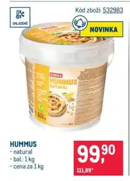 Makro HUMMUS nabídka