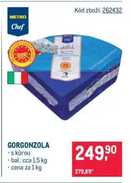 Makro Gorgonzola nabídka