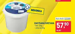 Makro Zakysaná smetana nabídka