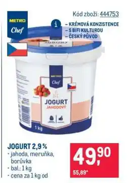 Makro JOGURT 2,9% nabídka