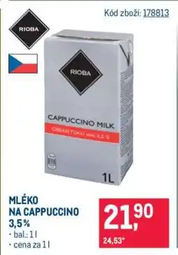Makro MLÉKO NA CAPPUCCINO 3,5% nabídka