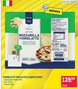 Makro FIORDILATTE TAGLIO STILE NAPOLETANO nabídka