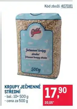 Makro Kroupy ječmenné střední nabídka