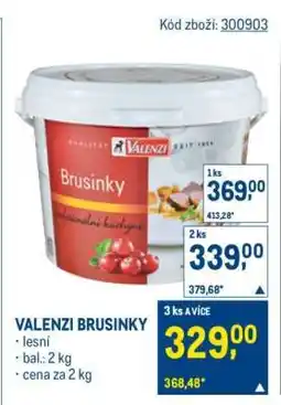 Makro VALENZI BRUSINKY nabídka