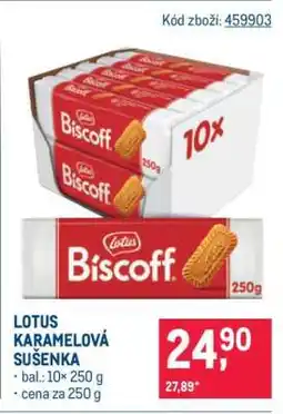 Makro LOTUS KARAMELOVÁ SUŠENKA nabídka