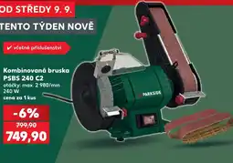 Kaufland Parkside kombinovaná bruska PSBS 240 C2 nabídka