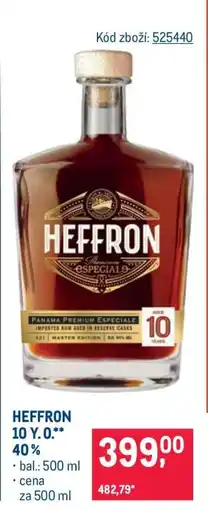 Makro HEFFRON 10 Y.O nabídka