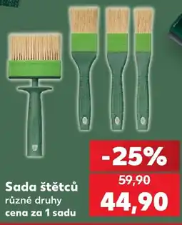 Kaufland Sada štětců nabídka