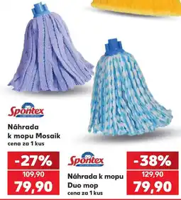 Kaufland Spontex náhrada k mopu Mosaik nabídka