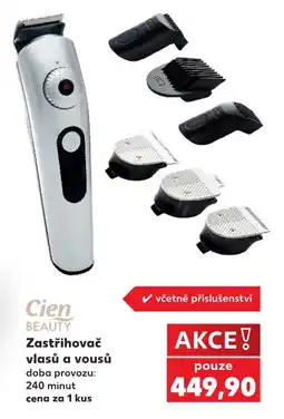Kaufland Cien Beauty Zastřihovač vlasů a vousů nabídka