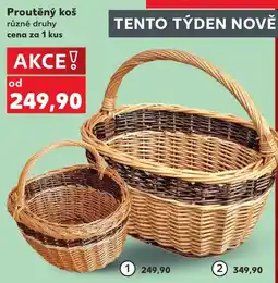 Kaufland Proutěný koš nabídka