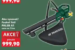 Kaufland Parkside aku vysavač/foukač listí palsb a1 nabídka