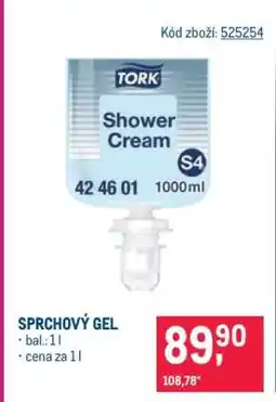 Makro Sprchový gel nabídka