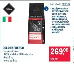 Makro Gold Espresso nabídka