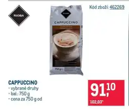 Makro Cappuccino nabídka