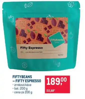 FIFTYBEANS – FIFTY ESPRESSO