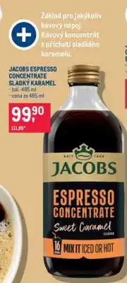 Makro JACOBS ESPRESSO CONCENTRATE SLADKÝ KARAMEL nabídka