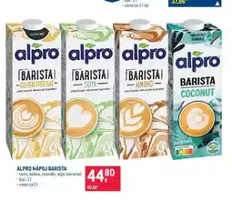 Makro Alpro nápoj barista nabídka