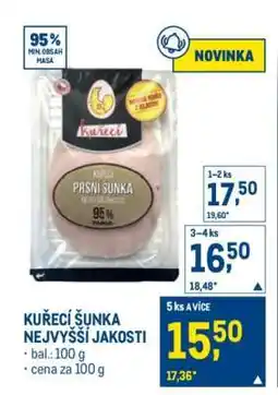 Makro Kuřecí šunka nejvyšší jakosti nabídka