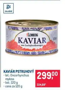 Makro Kaviár pstruhový nabídka