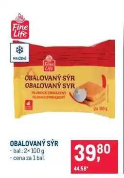 Makro Obalovaný sýr nabídka