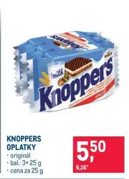 Makro Knoppers oplatky nabídka
