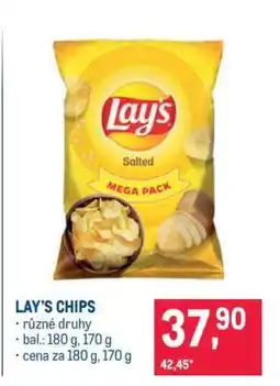 Makro Lay’s chips nabídka