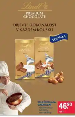 Makro GOLD ČOKOLÁDA S MANDLEMI nabídka