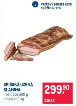 Makro Spišská uzená slanina nabídka