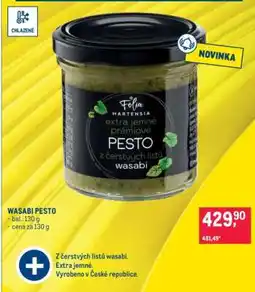 Makro WASABI PESTO nabídka