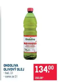 Makro Ondoliva Olivový olej nabídka