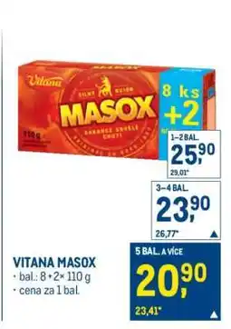 Makro Vitana Masox nabídka