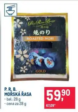 Makro P. R. B. MOŘSKÁ ŘASA nabídka