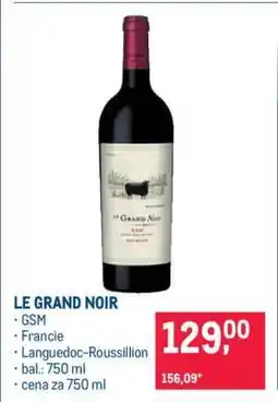 Makro Le Grand Noir nabídka