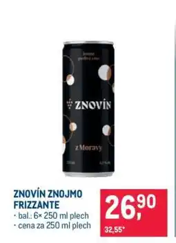 Makro ZNOVÍN ZNOJMO FRIZZANTE nabídka